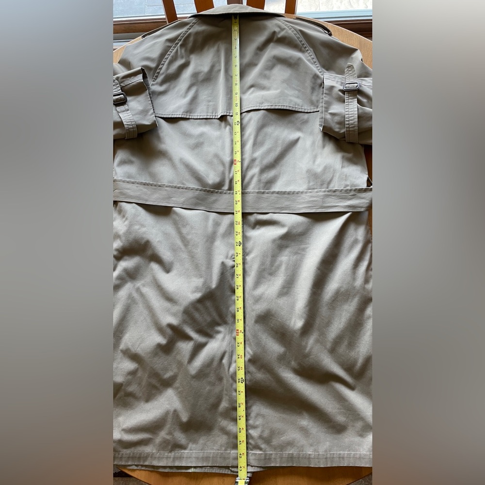 London Fog Maincoat Lined Men’s 44 Regular Tan. Very Good Condition. Vintage! - Picture 13 of 15